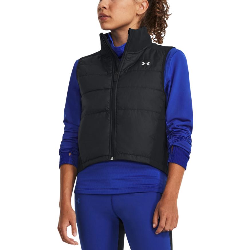 (WMNS) Under Armour Strm Session Run Vest 'Black' 1378502-001