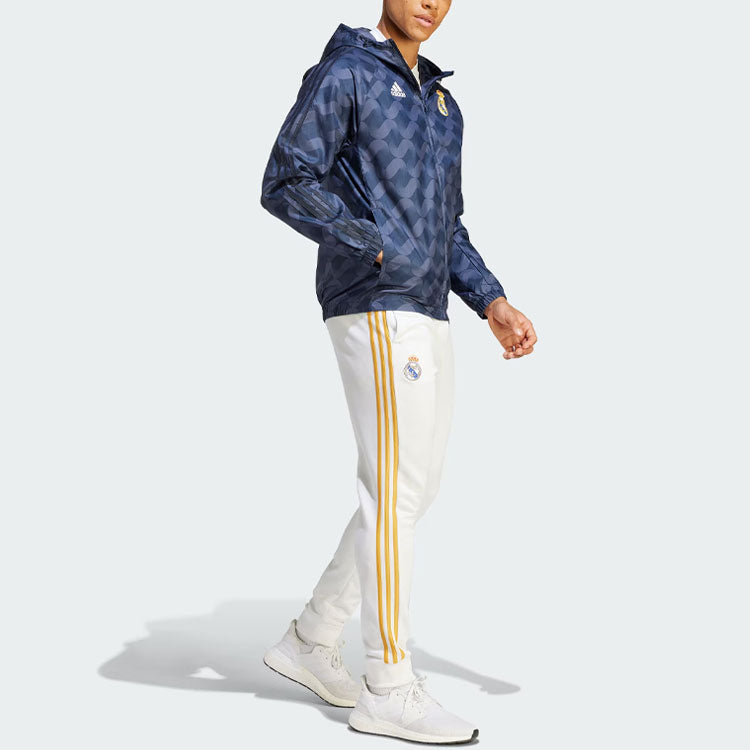 adidas Real Madrid DNA 23/24 Windbreaker Jackets 'Blue' HY0615