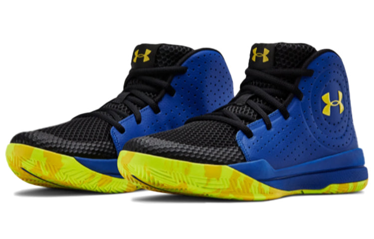 (GS) Under Armour Jet 2019 Blue/Yellow 3022121-404