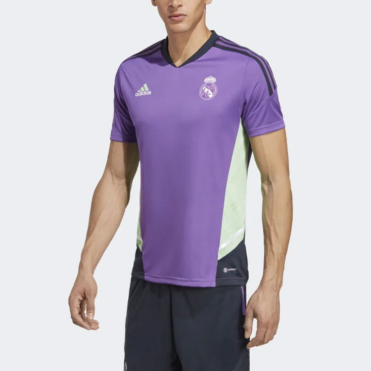 adidas Real Madrid Condivo 22 Training Jersey 'Purple' HT8809
