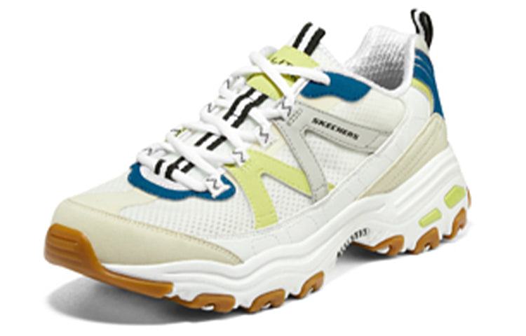 Skechers DLites 1.0 'Beige Yellow Teal' 894093-WMT
