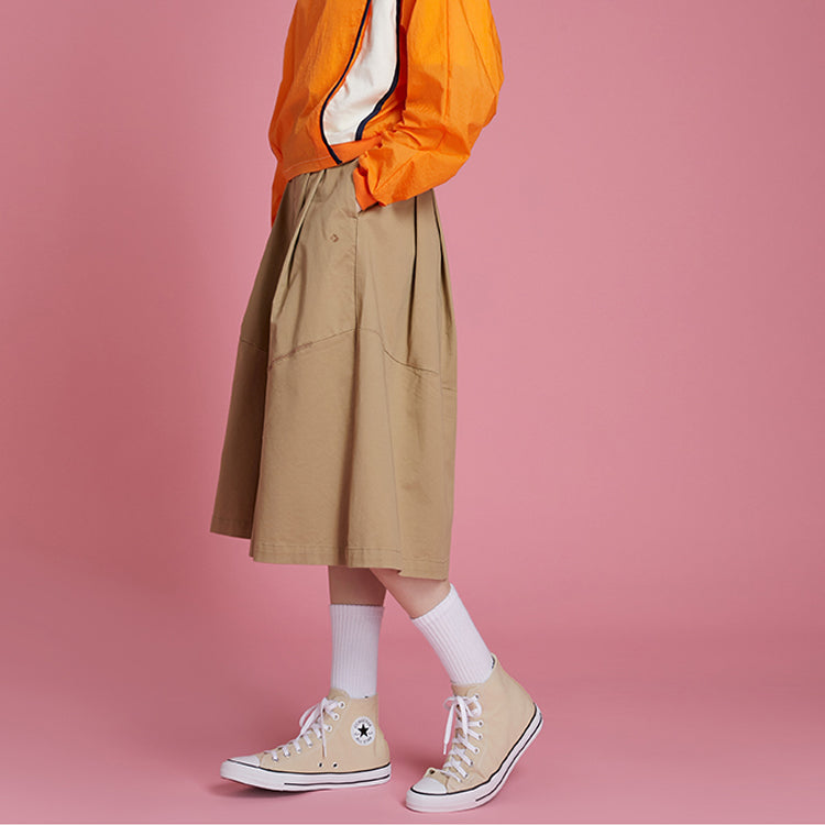 (WMNS) Converse Culotte Pants Asia Sizing 'Khaki' 10020991-A01