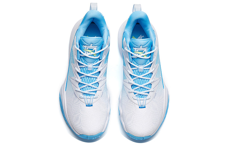 ANTA Quick Decision 5 Basketball Shoes 'White Blue' 112221625S-1