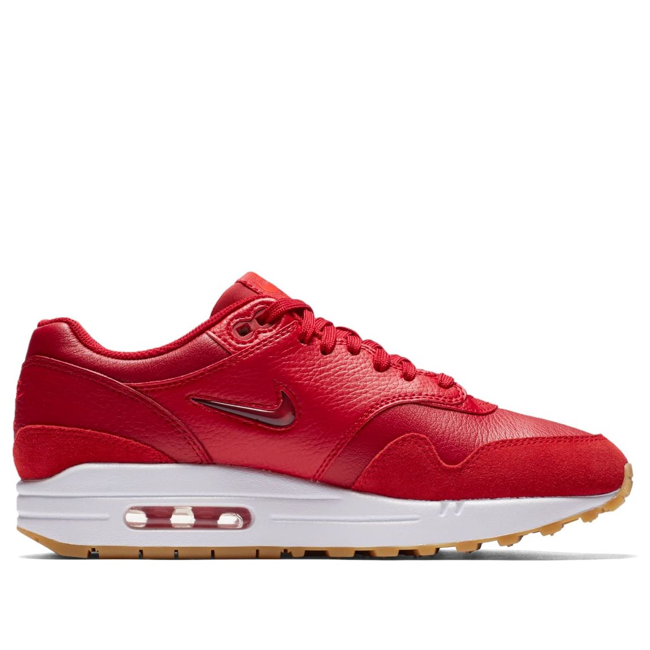 (WMNS) Nike Air Max 1 Premium Jewel 'Gym Red' AA0512-602