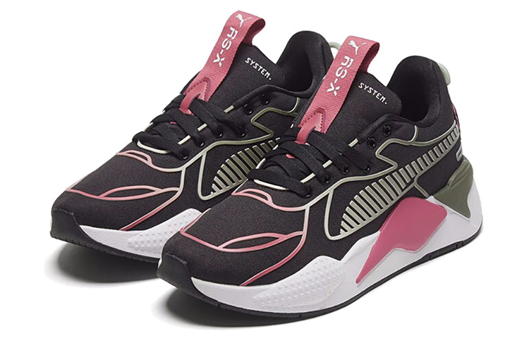 (WMNS) PUMA RS-X Tpu Fade Black/White/Pink 374114-01
