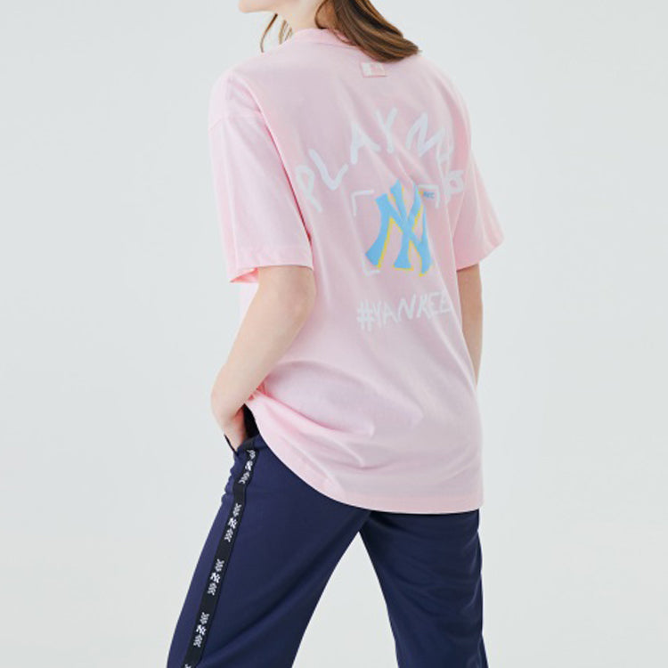 MLB Play New York Yankees Unisex Pink 31TS06031-50P