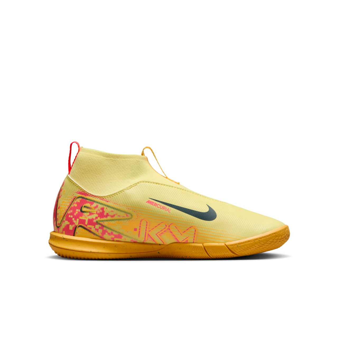 (GS) Nike x Kylian Mbappe Mercurial Superfly 10 Academy IC 'Light Laser Orange' HF3419-800