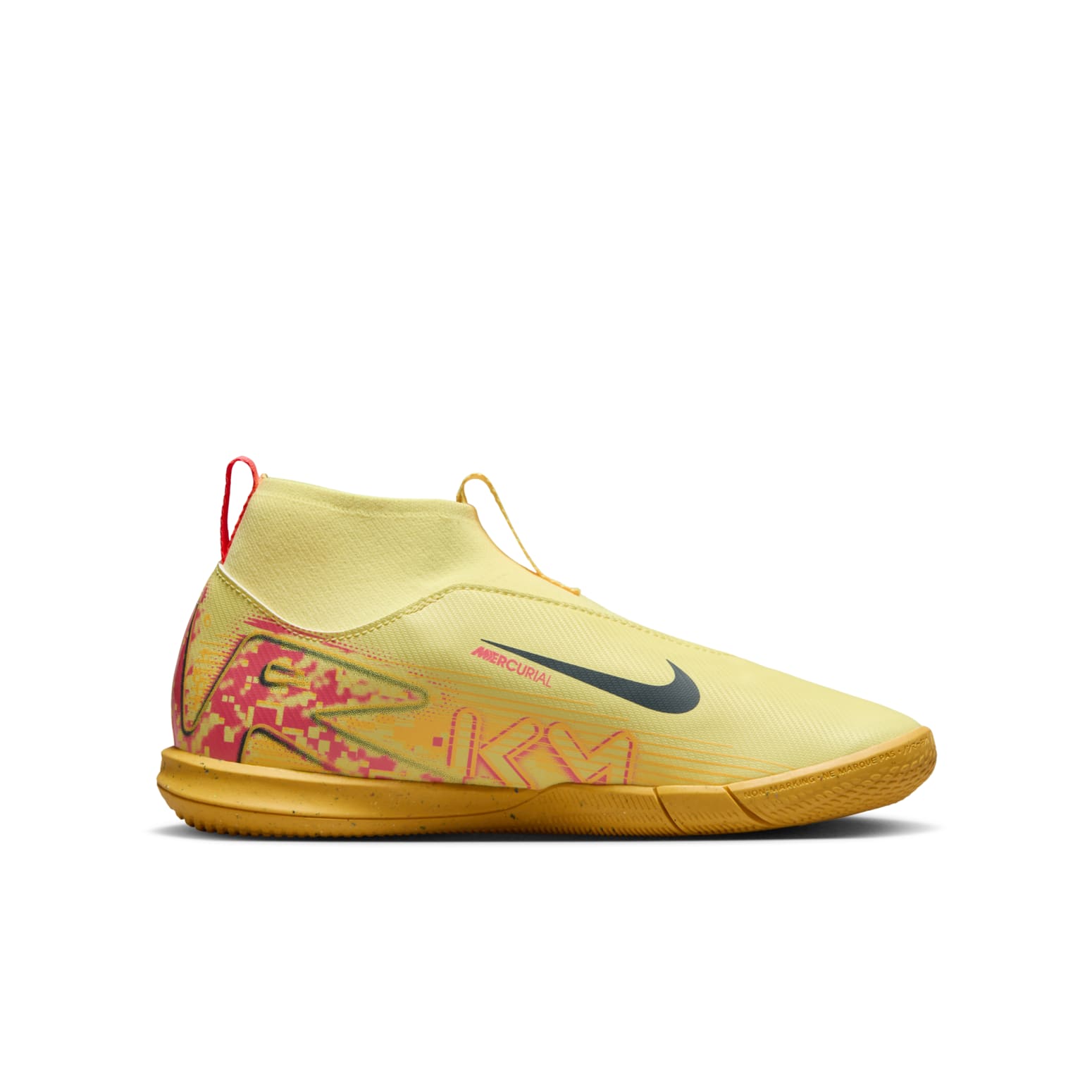 (GS) Nike x Kylian Mbappe Mercurial Superfly 10 Academy IC 'Light Laser Orange' HF3419-800