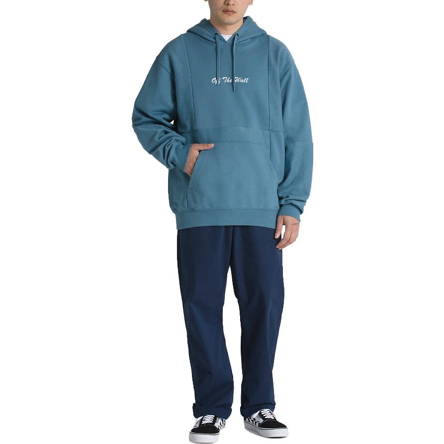 Vans Blocked Pullover Hoodie 'Bluestone' VN0008HCJCN