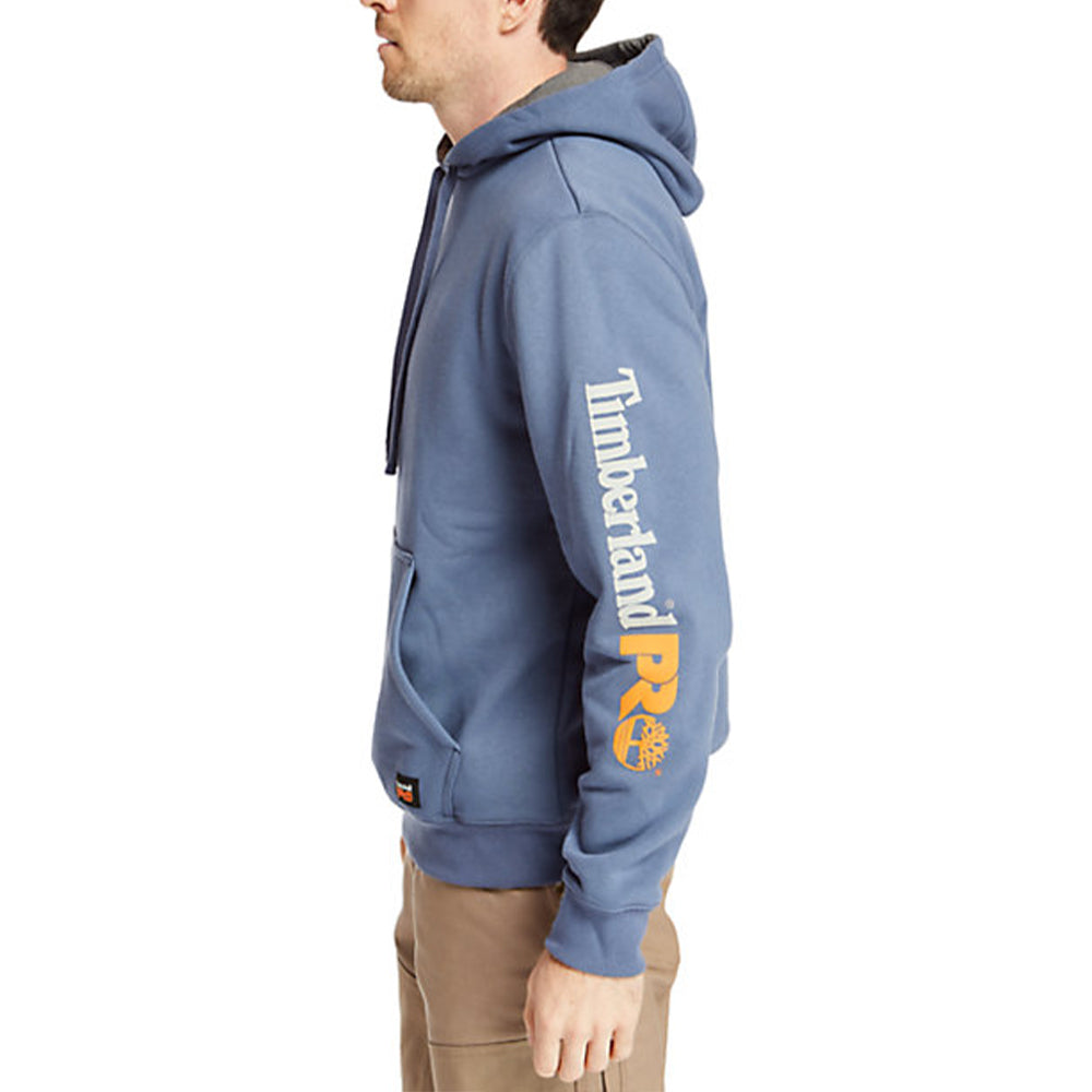 Men's Timberland Alphabet Printing Pullover Blue A115D-432