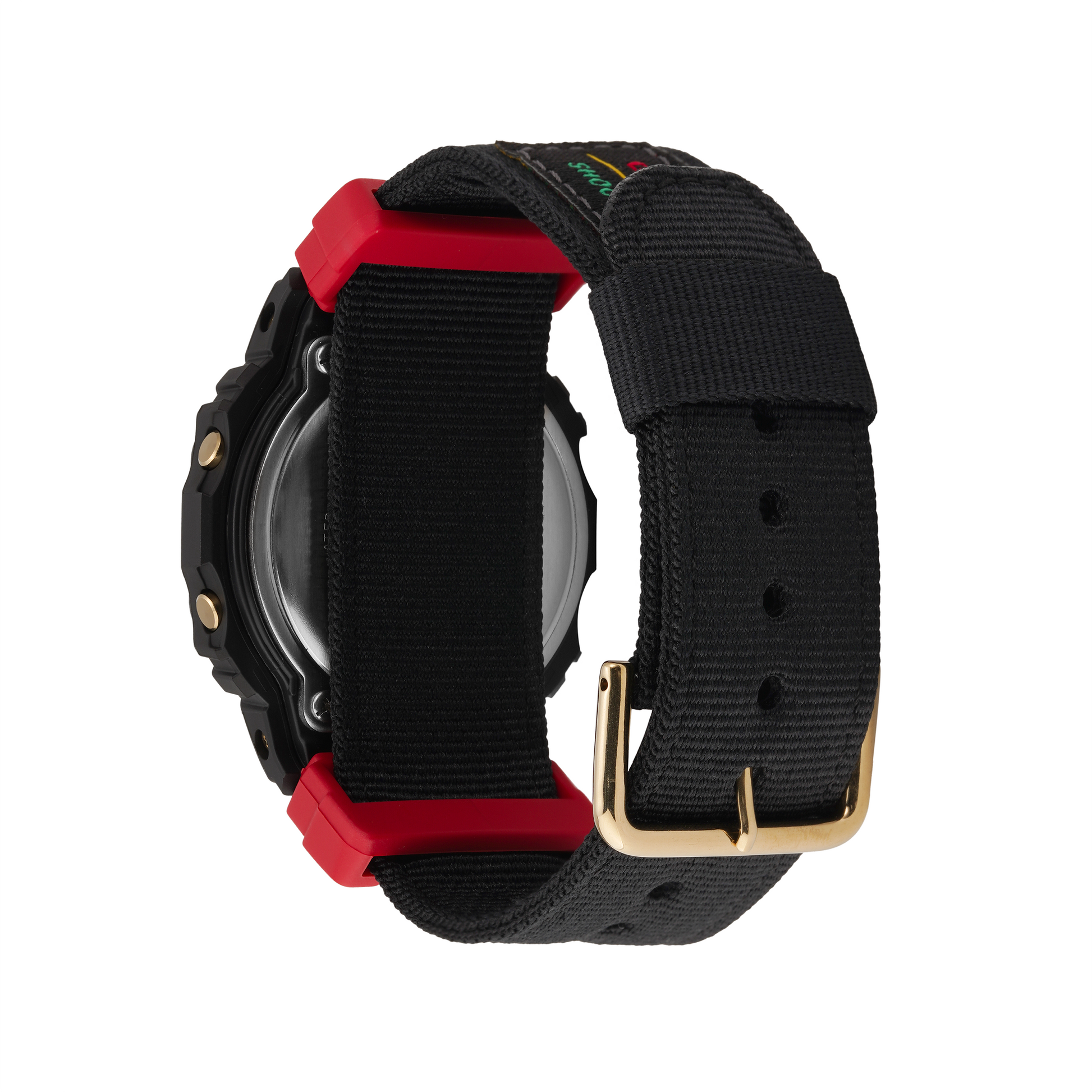 CASIO G-Shock Square 'Black Red' DW-5600THC-1