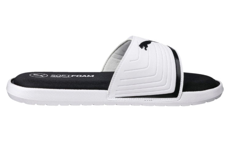 PUMA Starcat Sfoam Slippers White/Black 362463-04