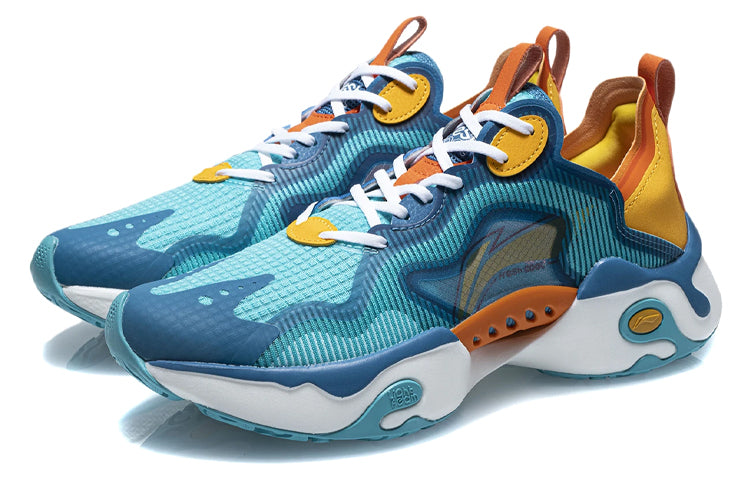 Li-Ning Fresh 'Blue Yellow' ARHR033-4