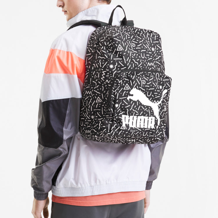 PUMA Originals Backpack 'Black White' 077353-04
