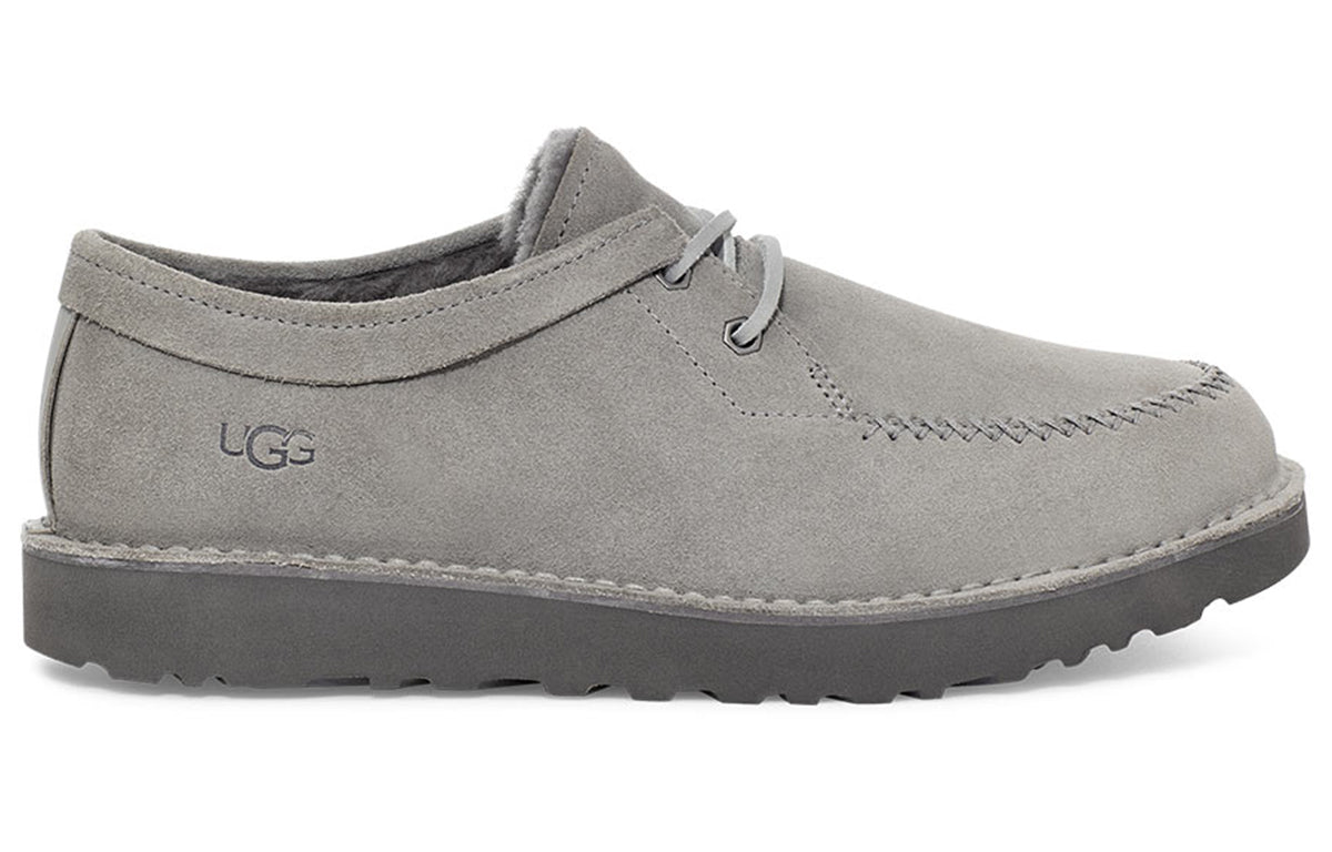 UGG Campout Lace Low Short Boots Gray 1112411-SEL