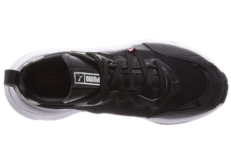 (WMNS) PUMA Rise Metal 'Black Salmon Rose' 373259-02
