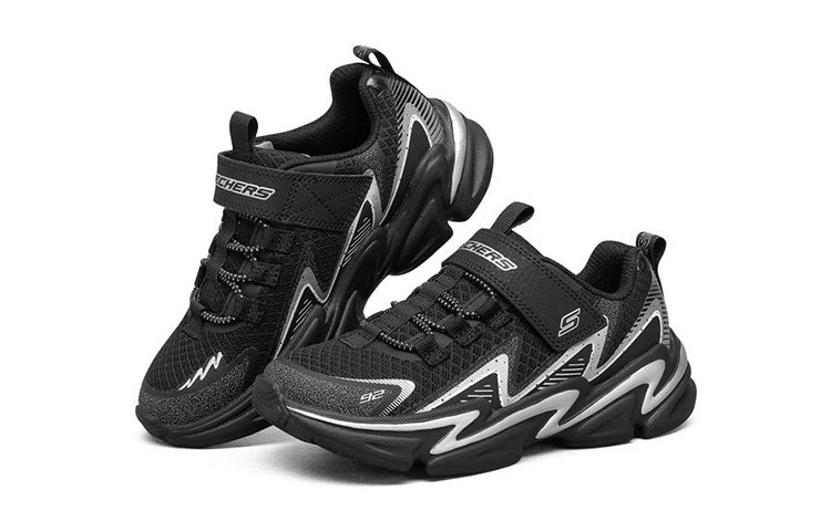 (GS) Skechers Wavetronic 'Black Silver' 403603L-BKSL