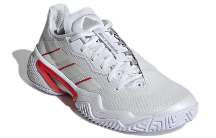 (WMNS) adidas Barricade 'White Silver Metallic Red' GW5034