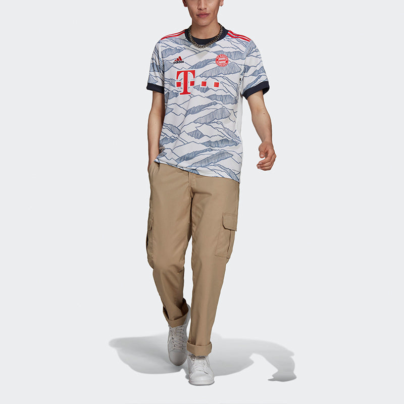 adidas FC Bayern 21/22 Third Jersey 'White' GM5315