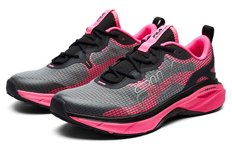 (WMNS) FILA Athletics Low Top Black/Pink A12W112203FBS
