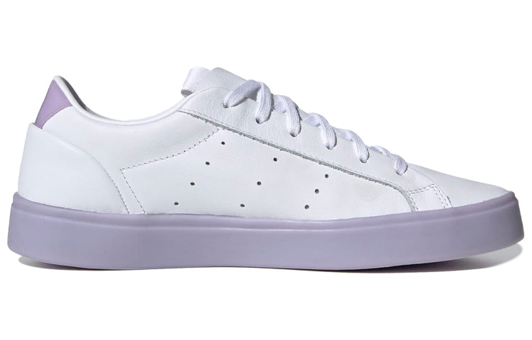 (WMNS) adidas Sleek 'White Bliss Purple' FW3461