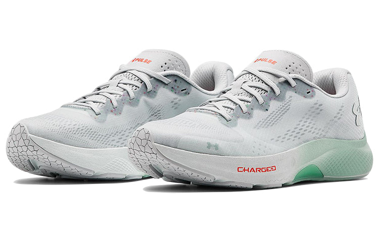 (WMNS) Under Armour Charged Pulse 'Grey Green' 3023024-103