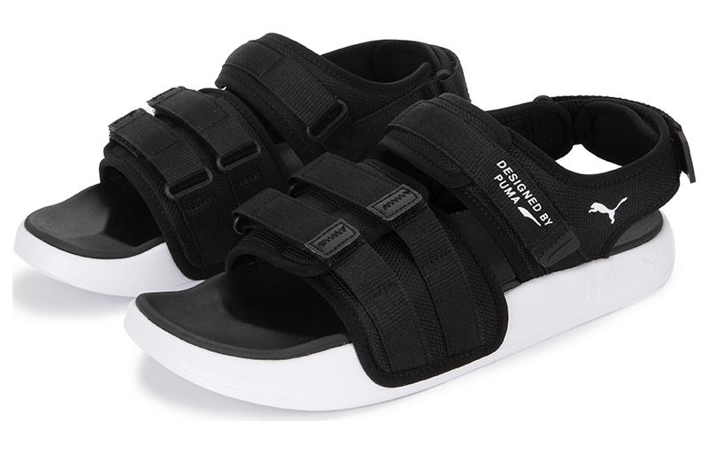 PUMA Leadcat City Sandal 'Black White' 389079-01