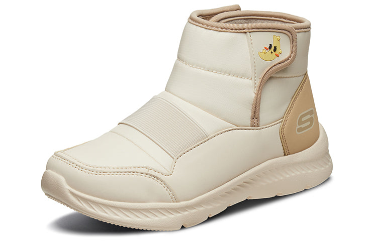 (GS) Skechers Comemory Foamy Boots 'Beige White' 660053L-NAT