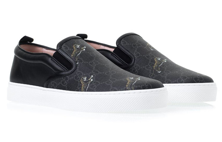 Gucci GG Supreme Slip-On 'Tigers' 407362-G0K10-1101