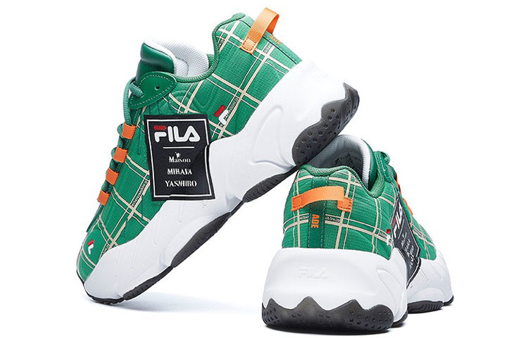 (WMNS) Mihara x FILA ade retro Green/white F12W031118FAZ