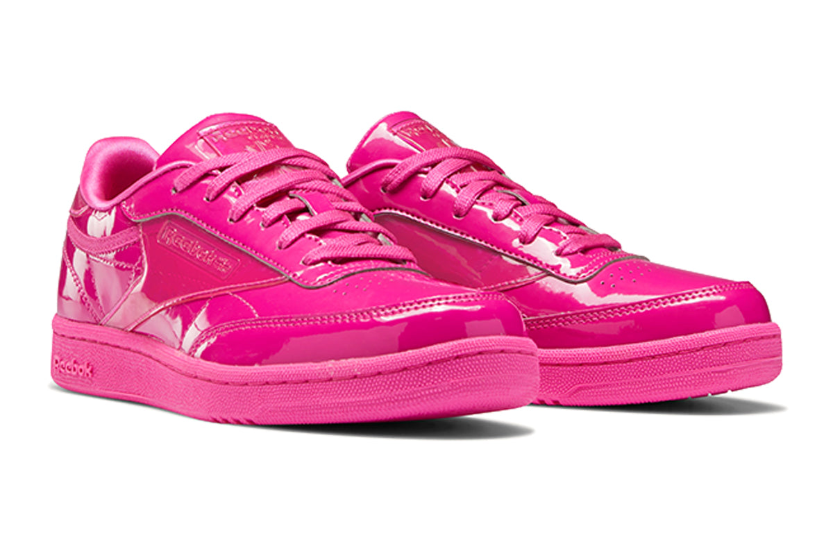 (GS) Reebok Cardi B x Coated Club C J 'Dynamic Pink' H02516