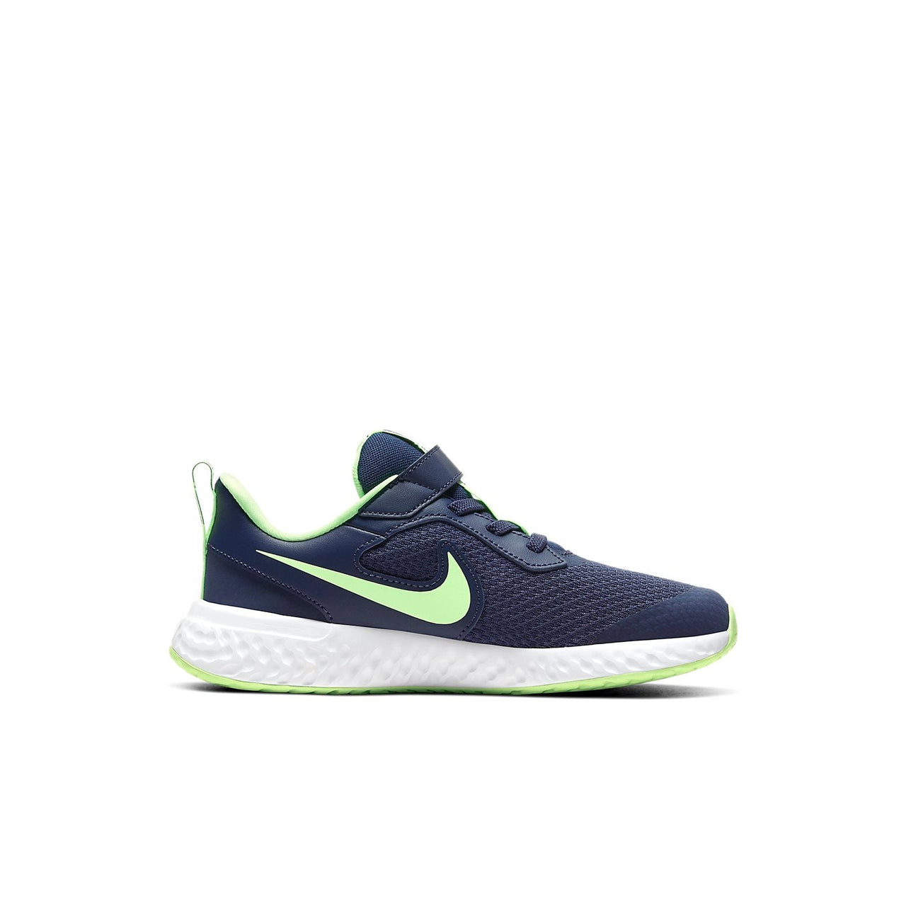 (PS) Nike Revolution 5 'Navy Green Neon' CZ9697-400