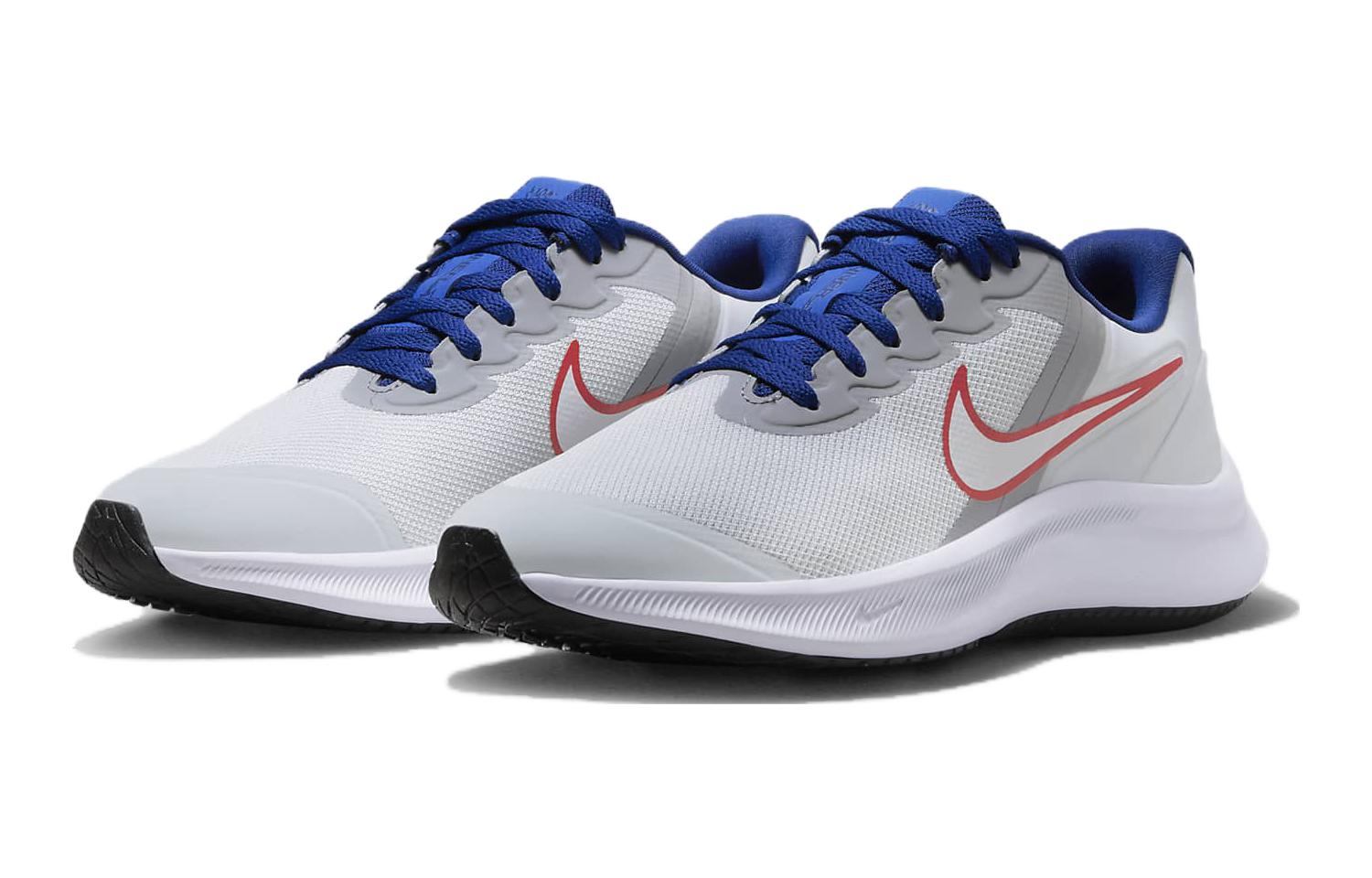 (GS) Nike Star Runner 3 'Platinum Crimson Royal' DA2776-013