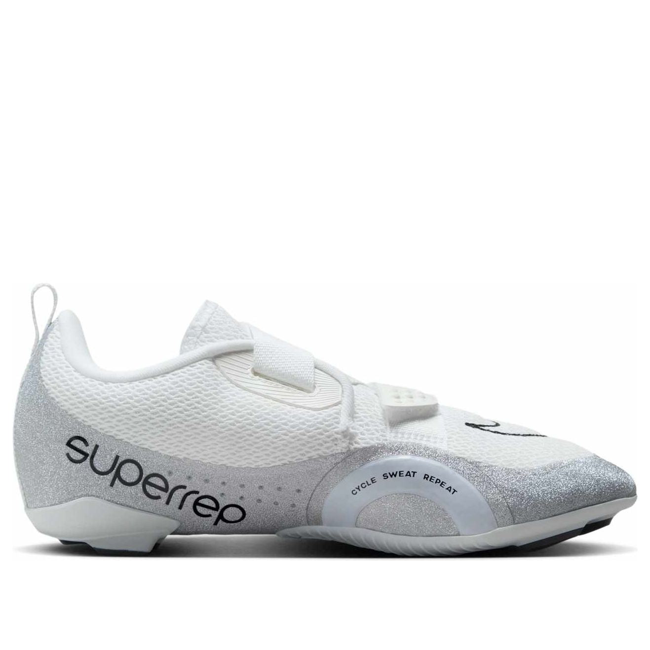 (WMNS) Nike SuperRep Cycle 2 Next Nature Premium 'Pure Platinum Glitter' FZ2117-100