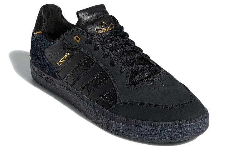 adidas Tyshawn Low Shoes 'Black Metallic' GY6957