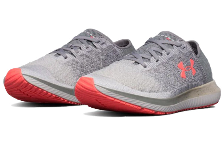 (WMNS) Under Armour Threadborne Blur Grey/Pink 3000098-101
