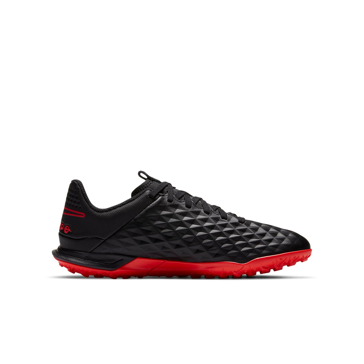 (GS) Nike Jr. Tiempo Legend 8 Academy TF Turf 'Black Red' AT5736-060