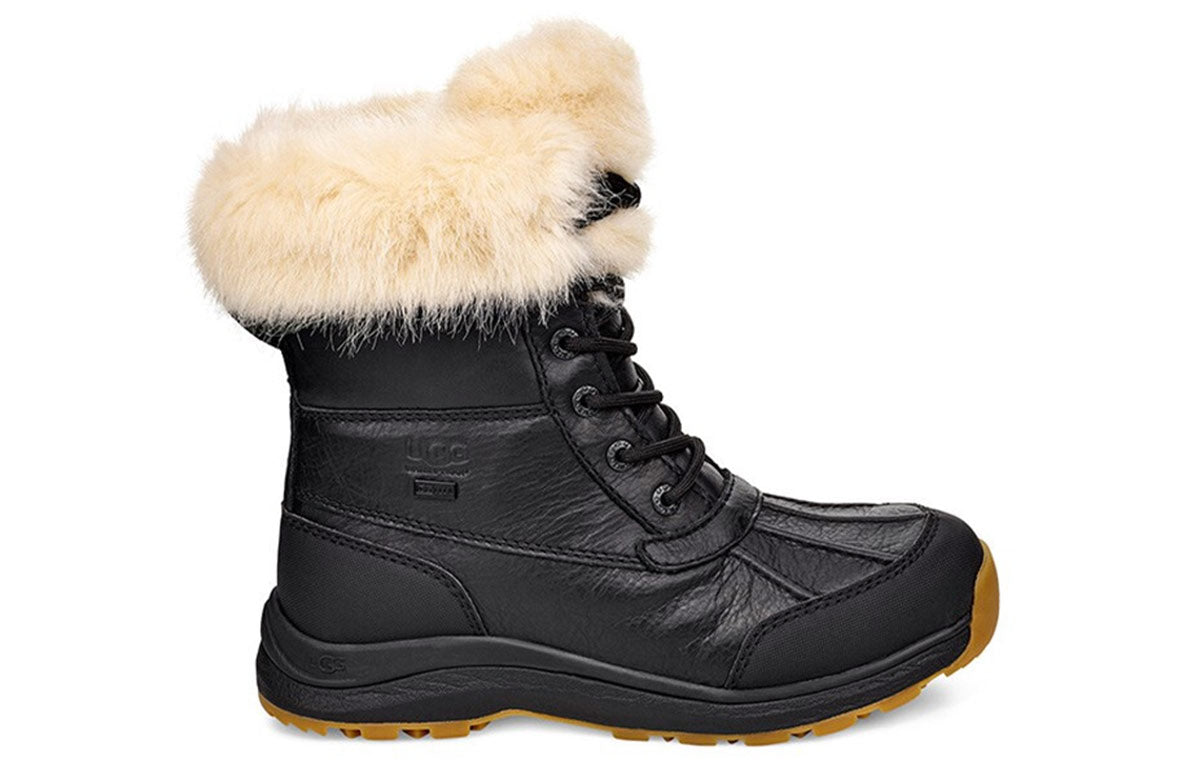 (WMNS) UGG Adirondack Boot III Fluff Fleece Lined Black 1103849-BLK