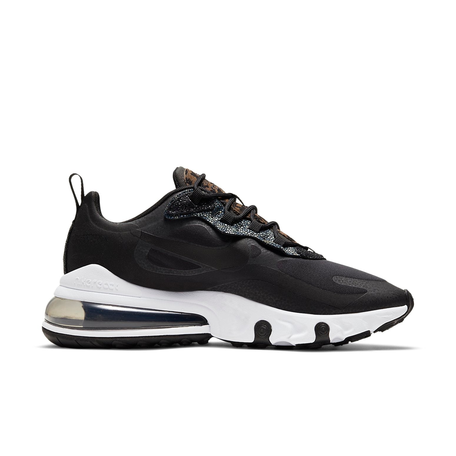 (WMNS) Nike Air Max 270 React SE 'Black Brown' CV8815-001