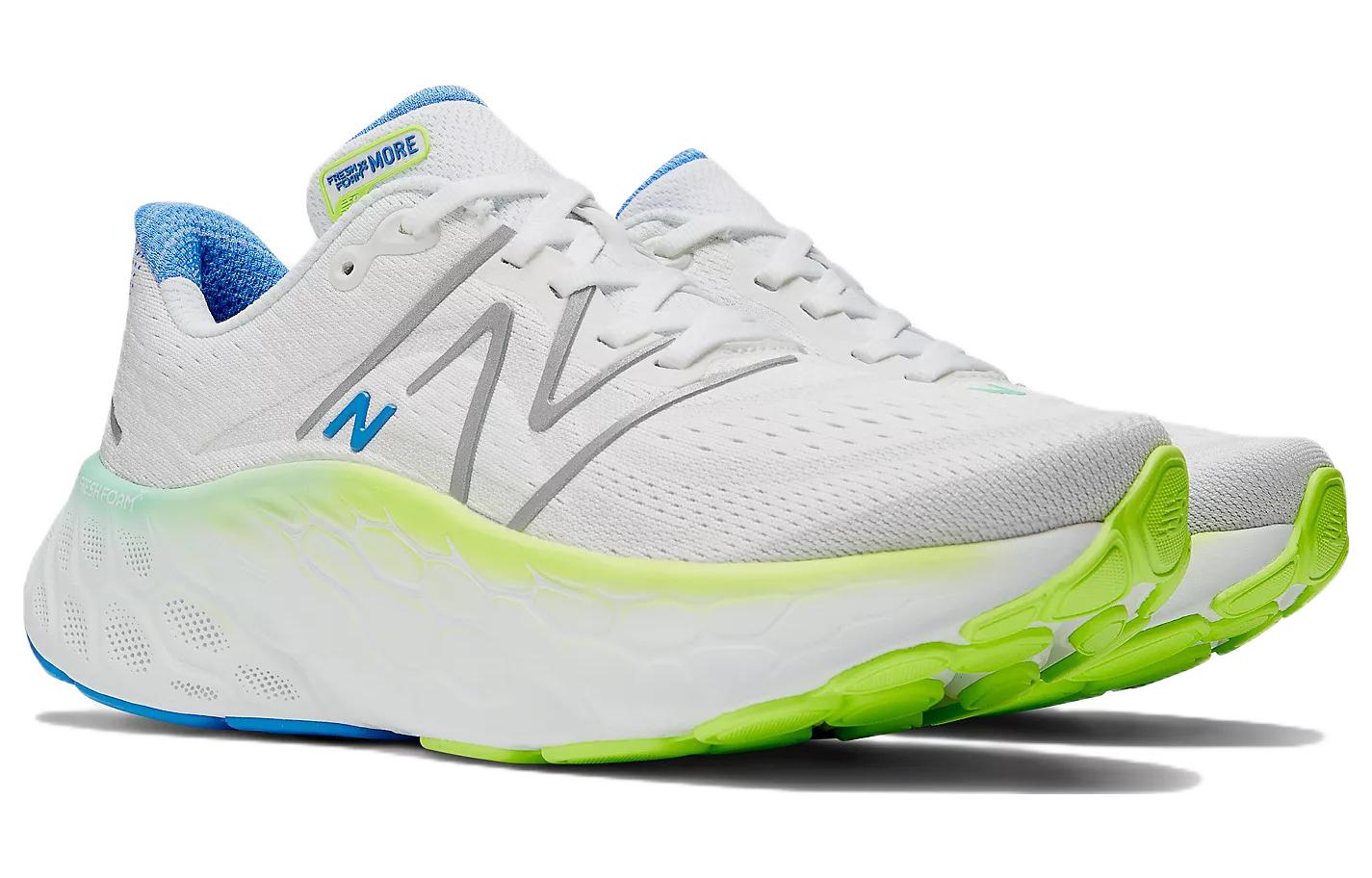 (WMNS) New Balance Fresh Foam X More v4 'White Cobalt' WMORWT4