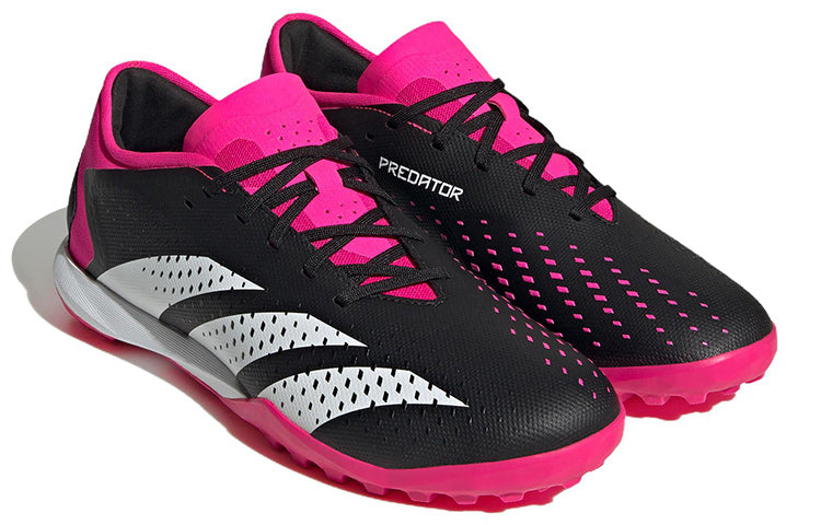 adidas Predator Accuracy.3 Low TF 'Core Black Team Shock Pink' GW4640