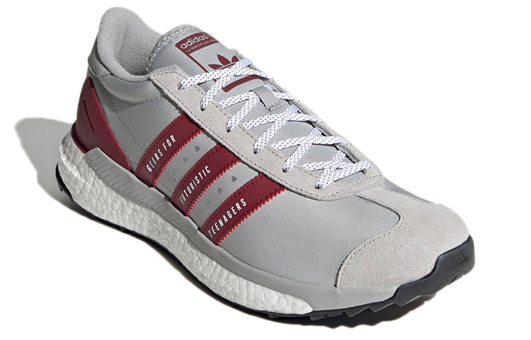 adidas Human Made x Country Free Hiker 'Grey Burgundy' S42974