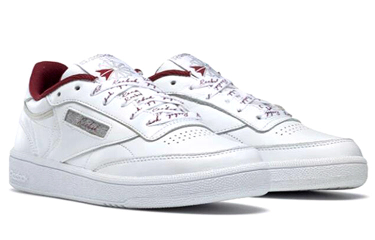 (WMNS) Reebok Club C 85 'White wine Red' DV5301