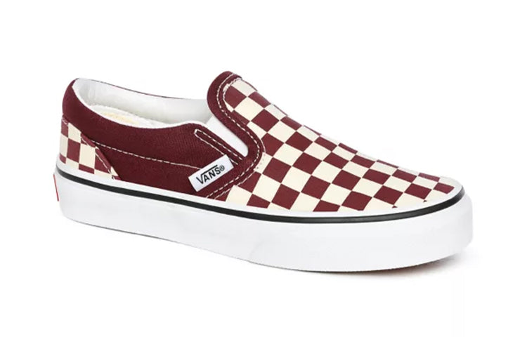 (PS) Vans Classic Checkerboard Slip-On 'Red White' VN0A4BUTKZO