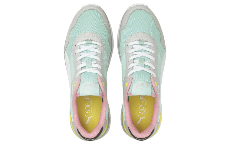 (WMNS) PUMA R78 Voyage 'Gray Green Pink' 380729-04