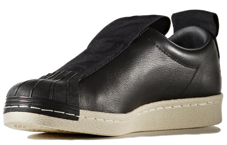 (WMNS) adidas Superstar BW3S Slip-On 'Black Off White' BY9140