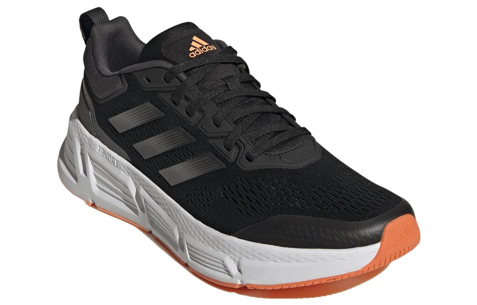 adidas Questar 'Black White Orange' GY2265