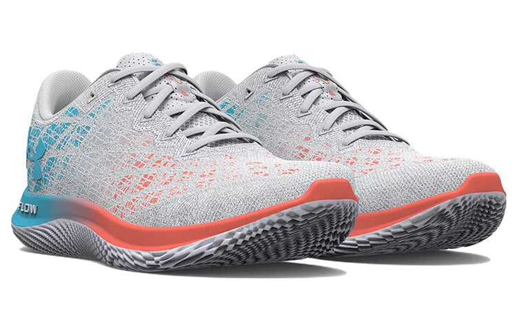 (WMNS) Under Armour Flow Velociti Wind 2 CN 'White Blue Orange' 3025662-103