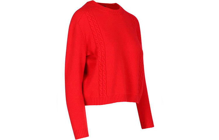 (WMNS) Gucci Knitted Wool Jumper 'Red' 609656-XKAP0-6509