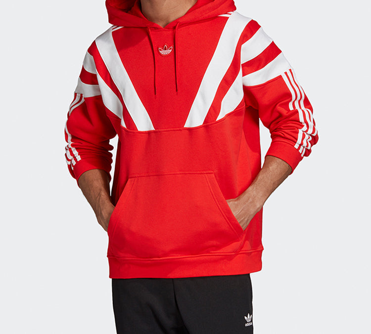 Men's adidas originals Blnt 96 Hoody Stripe Red EE2345